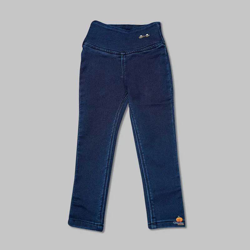 Dark Blue Jeggings for Girls and Kids