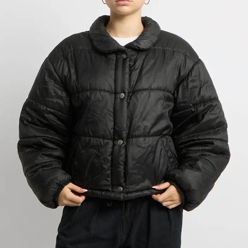 Cropped Puffer Jacket - UK 14