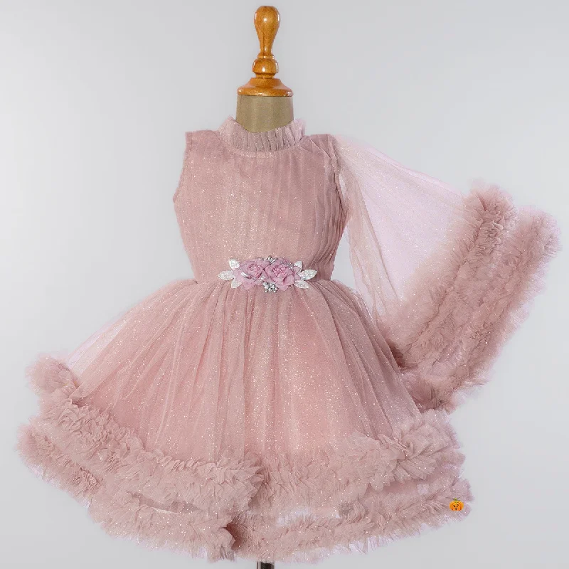 Onion Frill Girls Frock