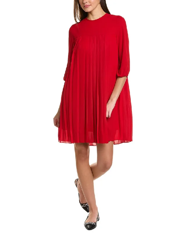 Nanette Nanette Lepore Accordion Pleated Mini Dress