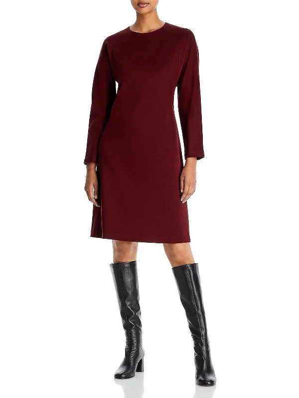 Womens A-Line Above Knee Wear to Work Dress