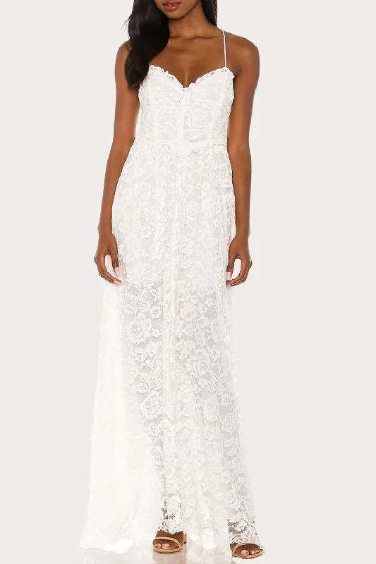 Joelle Maxi Dress In White