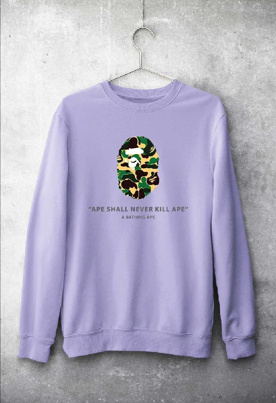 A Bathing Ape Unisex Sweatshirt for Men/Women