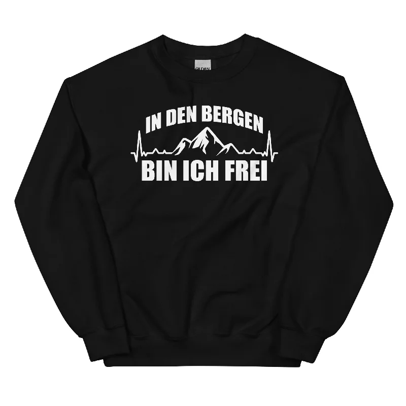 In Den Bergen Bin Ich Frei 1 - Sweatshirt (Unisex)