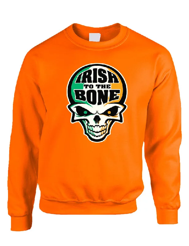 Irish To The Bone Skull women sweatshirt St Patrik