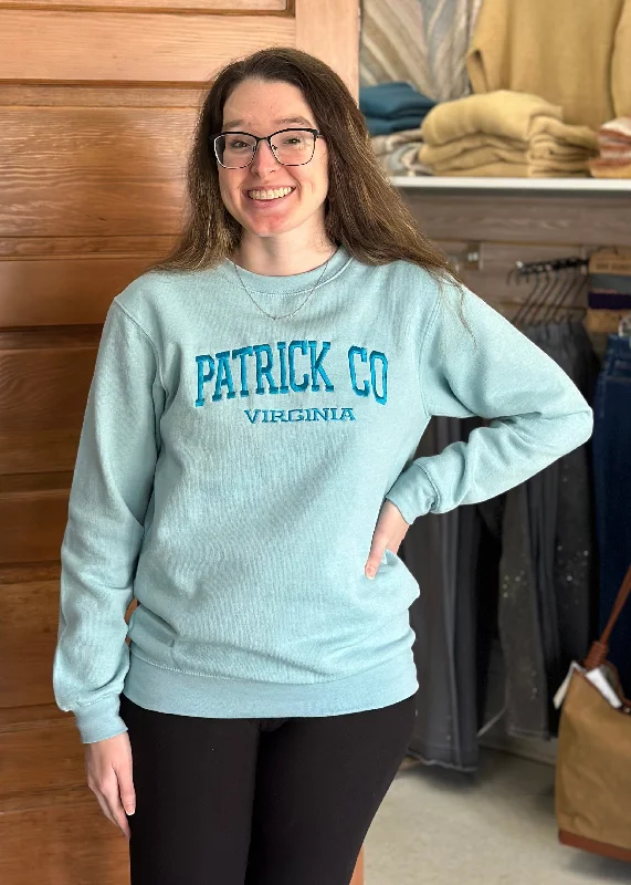 Patrick County Sweatshirt Sky Blue