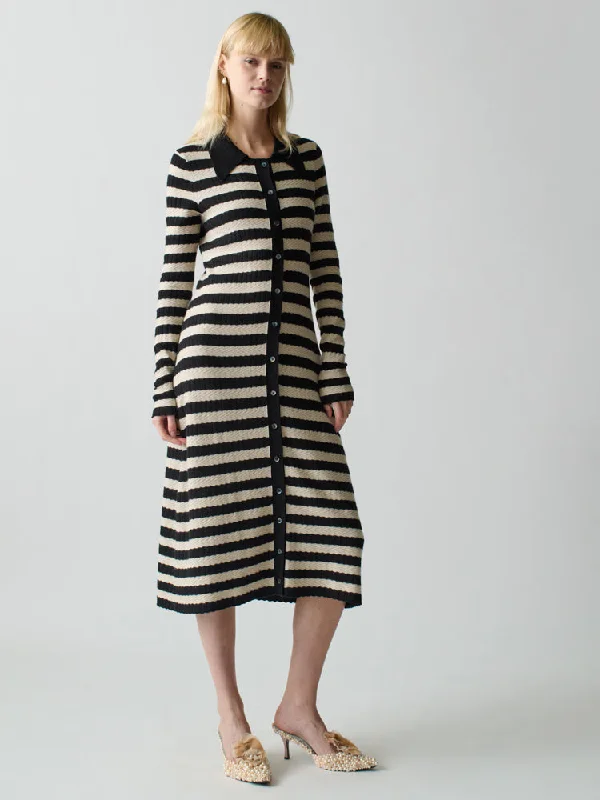 Morrissey Textured Stripe Dress