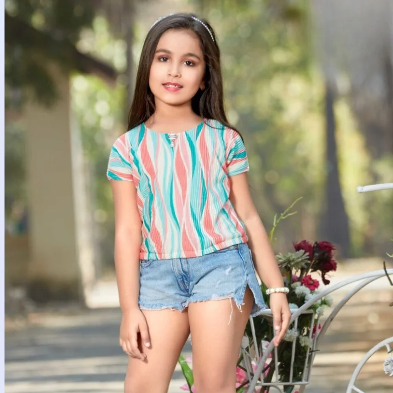 Rani & Peach Summer Top for Girls