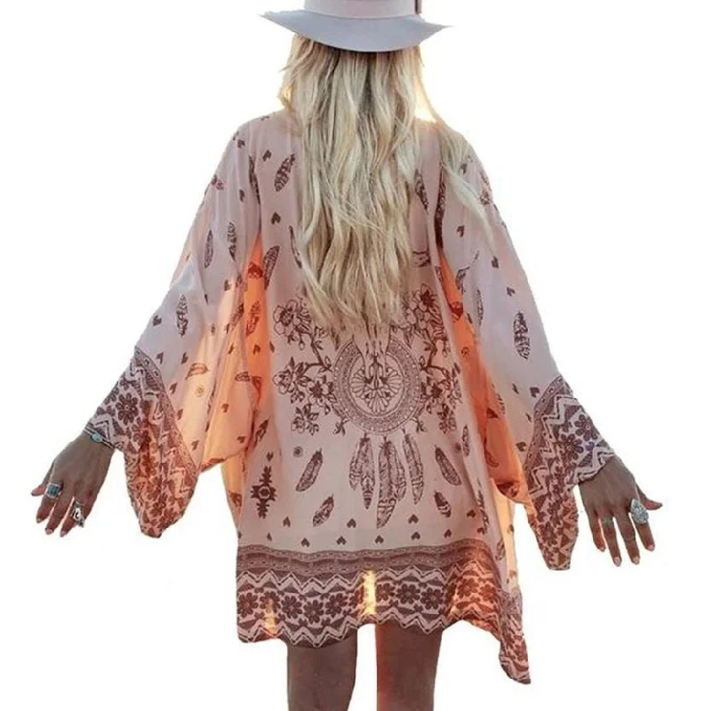 Boho Style Loose Shawl/Blouse