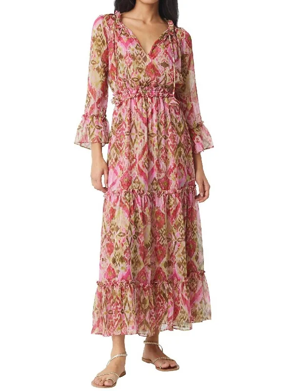 Lucinda Dress In Summer Ikat