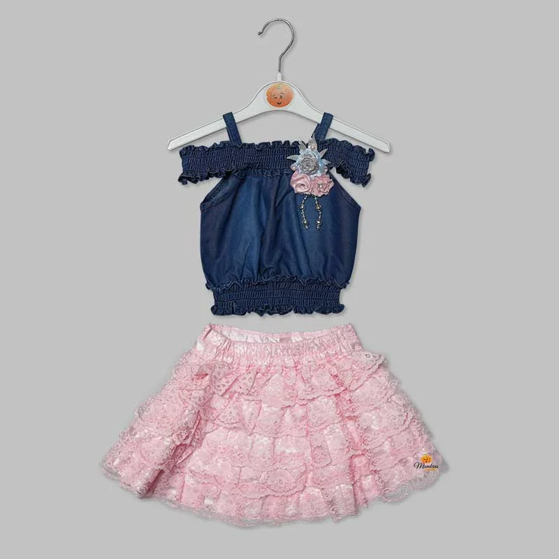 Skirt and Top for Kid Girls