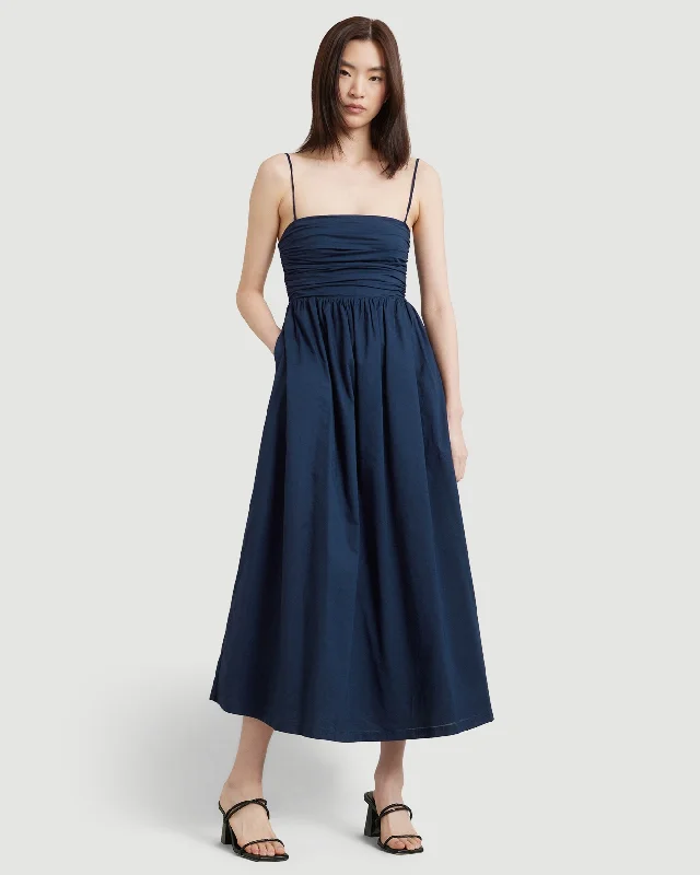 Aurora Ruched Maxi Dress