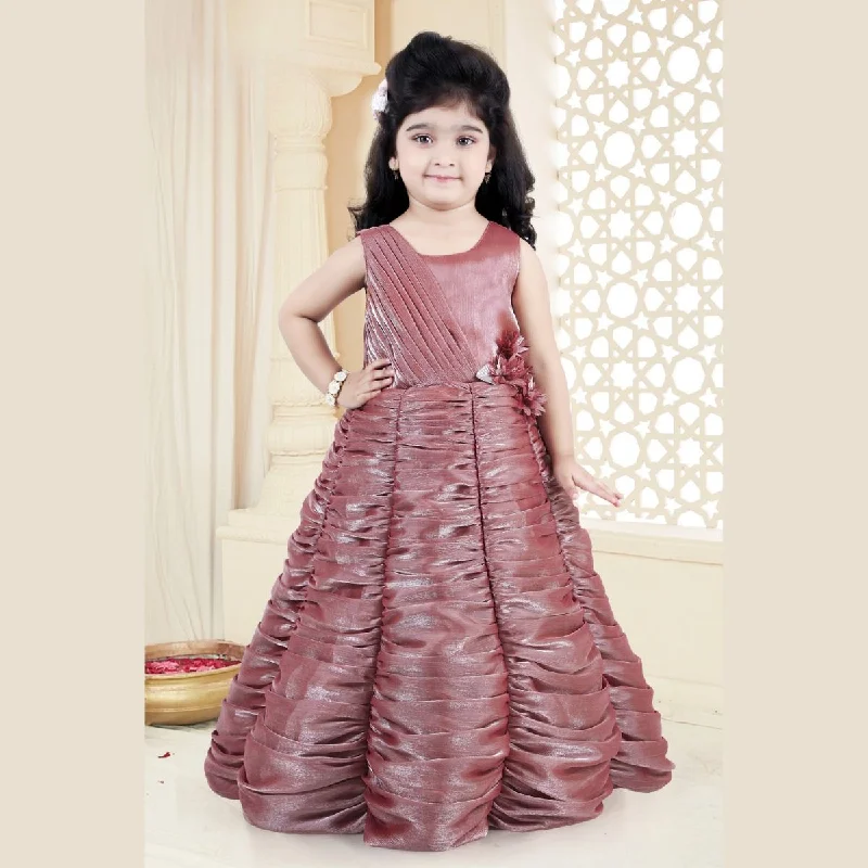 Onion Puffy Gown for Girls