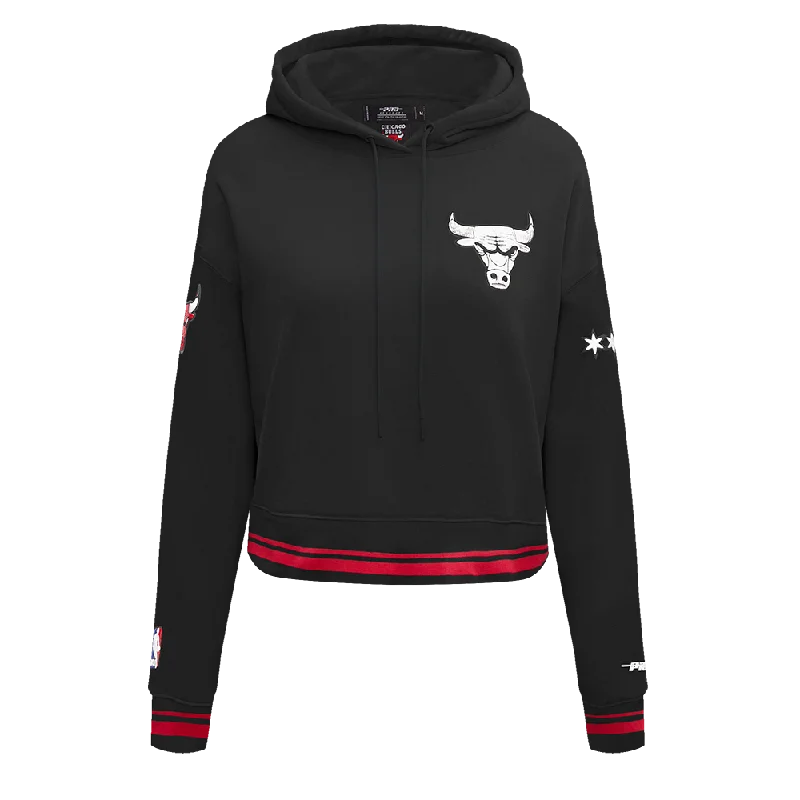 SUDADERA CON GORRO NBA CHICAGO BULLS CITY EDITION PARA MUJER