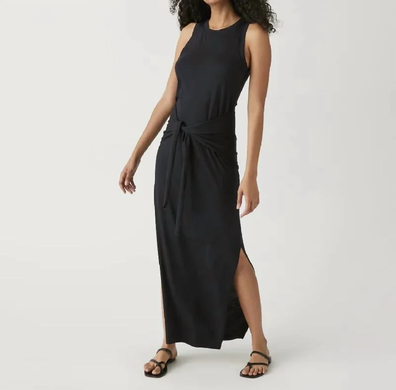 Solange Maxi Dress In Black