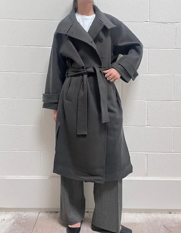 Sogani Coat in Volcanic Ash