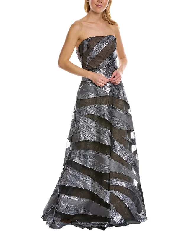 Rene Ruiz Strapless Gown