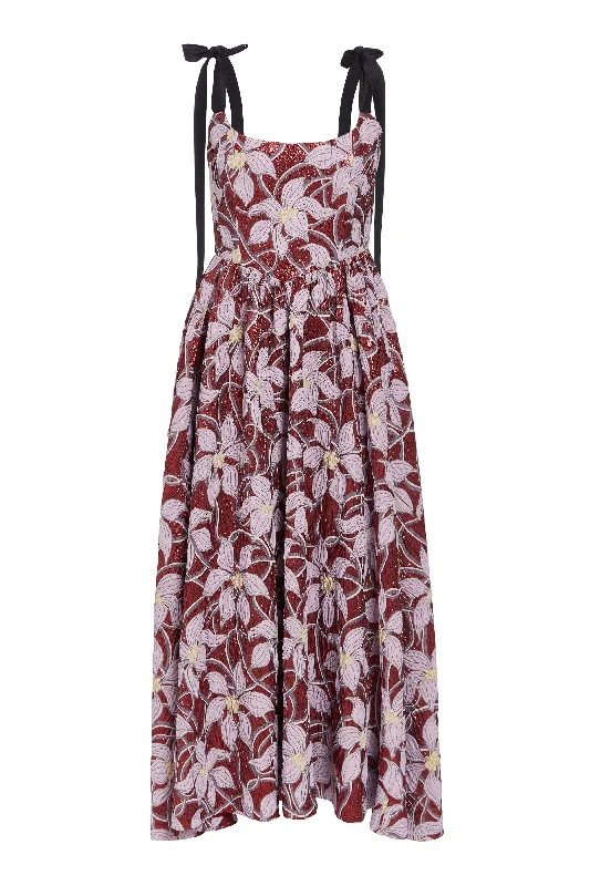 Mirabel Floral Midi Dress