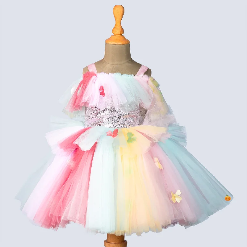 Multi Colored Frock for Girls