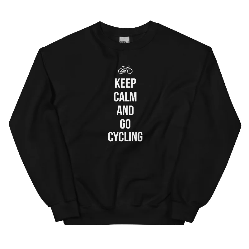 Keep calm and go cycling - Sweatshirt (Unisex)