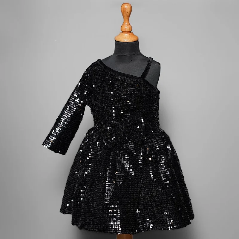 Full Sequin Frock For Girls