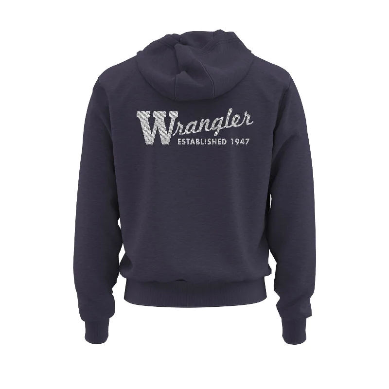 Wrangler® Men's MH Denim Heather Full Zip Hoodie 112324839