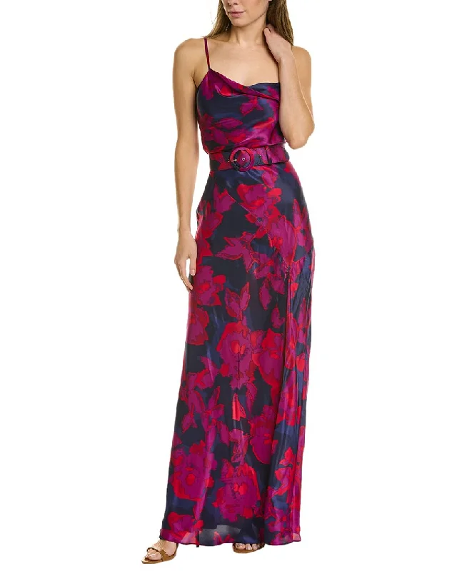 Nicholas Belira Silk-Blend Gown