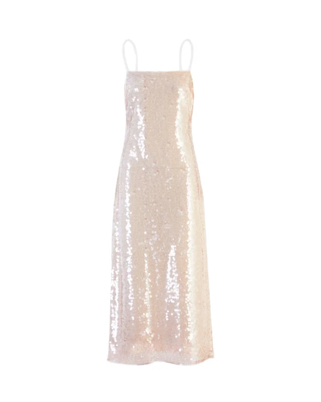 Lenox Dress in Champagne