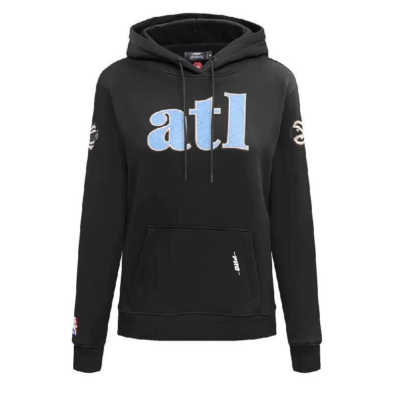 SUDADERA CON GORRO NBA ATLANTA HAWKS CITY EDITION PARA MUJER