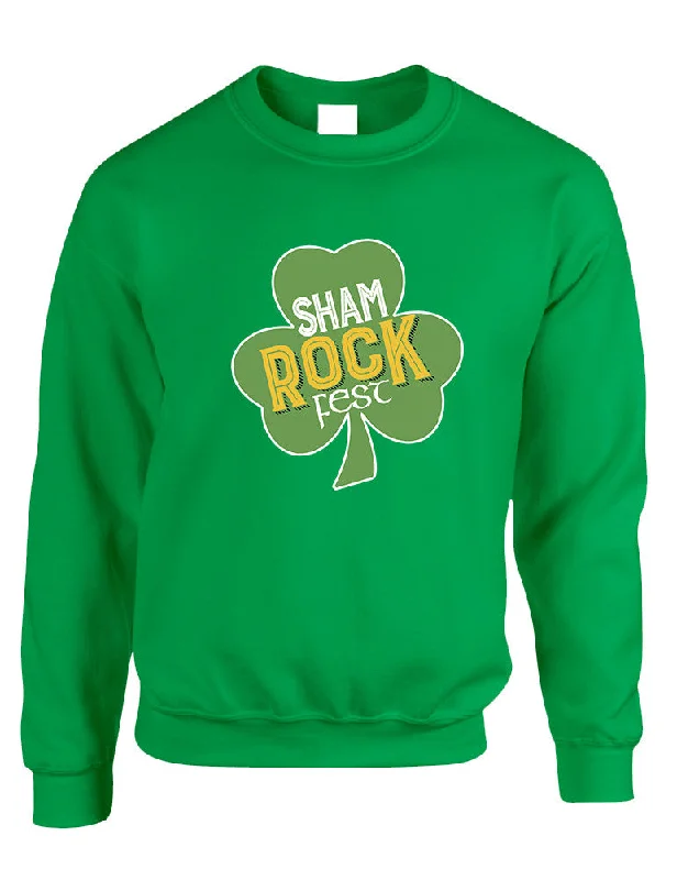 Adult Sweatshirt Shamrock Fest St Patrick's Day Cool Top