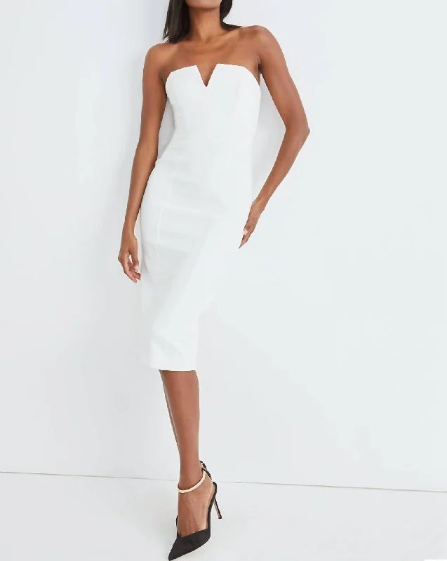 Nabi Dress In Off White