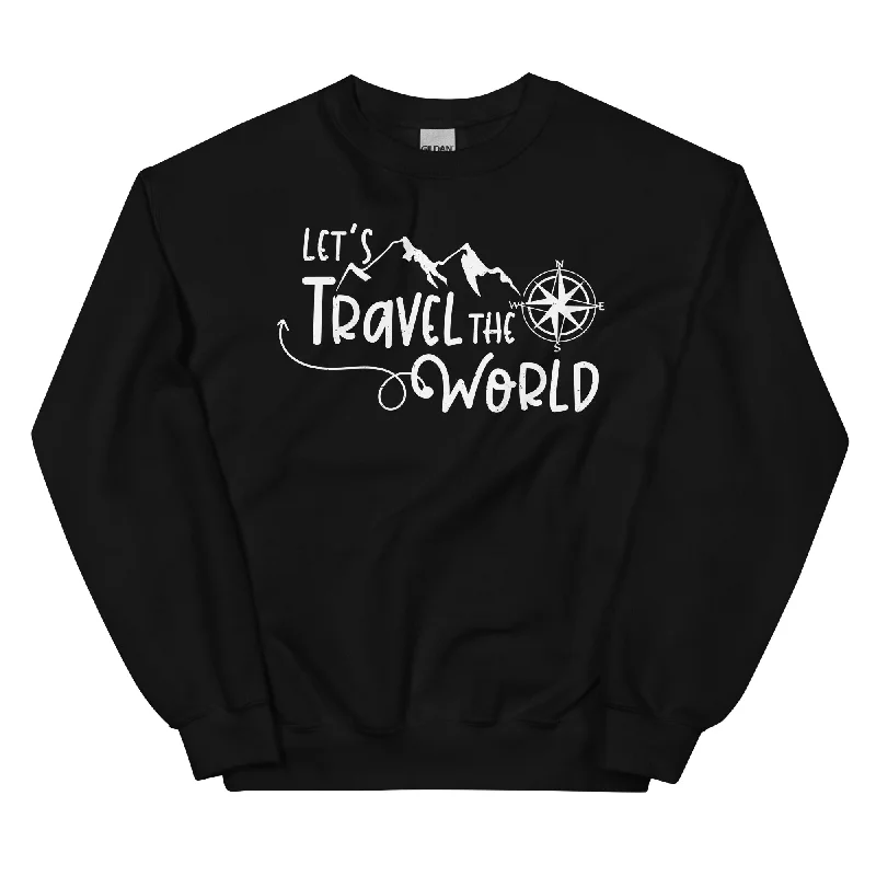 Lets travel the world - Sweatshirt (Unisex)